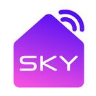 Sky. Smart home and services. ícone