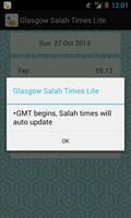 Glasgow Salah Times Lite screenshot 1