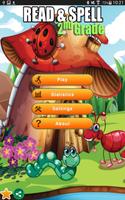 Read & Spell Game Second Grade Affiche