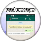 read deleted messages : view message & see message ícone