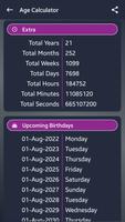 Easy Age Calculator ảnh chụp màn hình 3