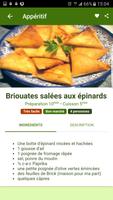 Recettes Apéritifs capture d'écran 2