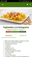 Recettes pâtes Affiche