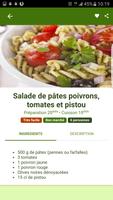 Recettes pâtes capture d'écran 2