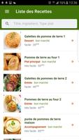 Recettes Pomme de Terre poster