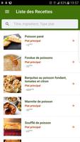 Recettes Poisson-poster