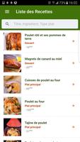 Recettes Poulet poster