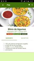 Recettes Régime capture d'écran 1