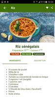 Recette Riz اسکرین شاٹ 2