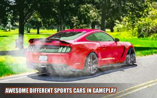 Автомобильные гонки игры 3D постер
