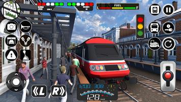 City Train Driver Simulator 3D پوسٹر