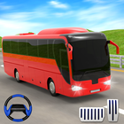 Real City Coach Bus Drive Sim icono