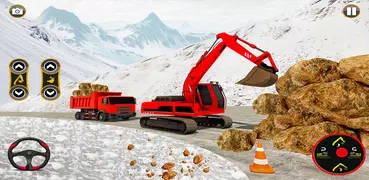 Snow Excavator Simulator 3D