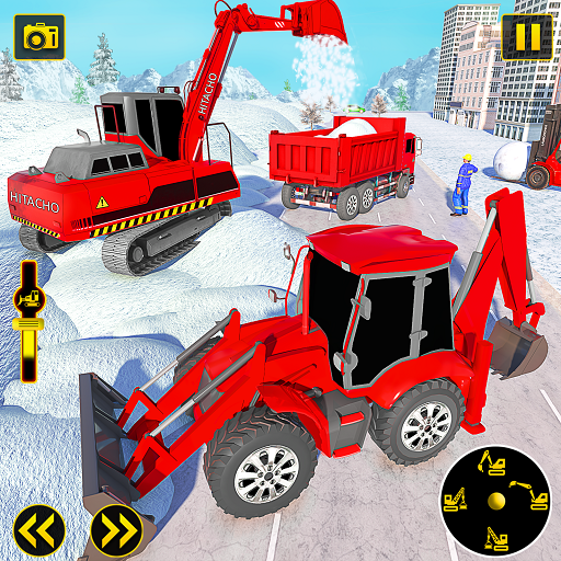 Snow Excavator Simulator 3D