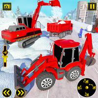City Construction Snow Game 3D poster