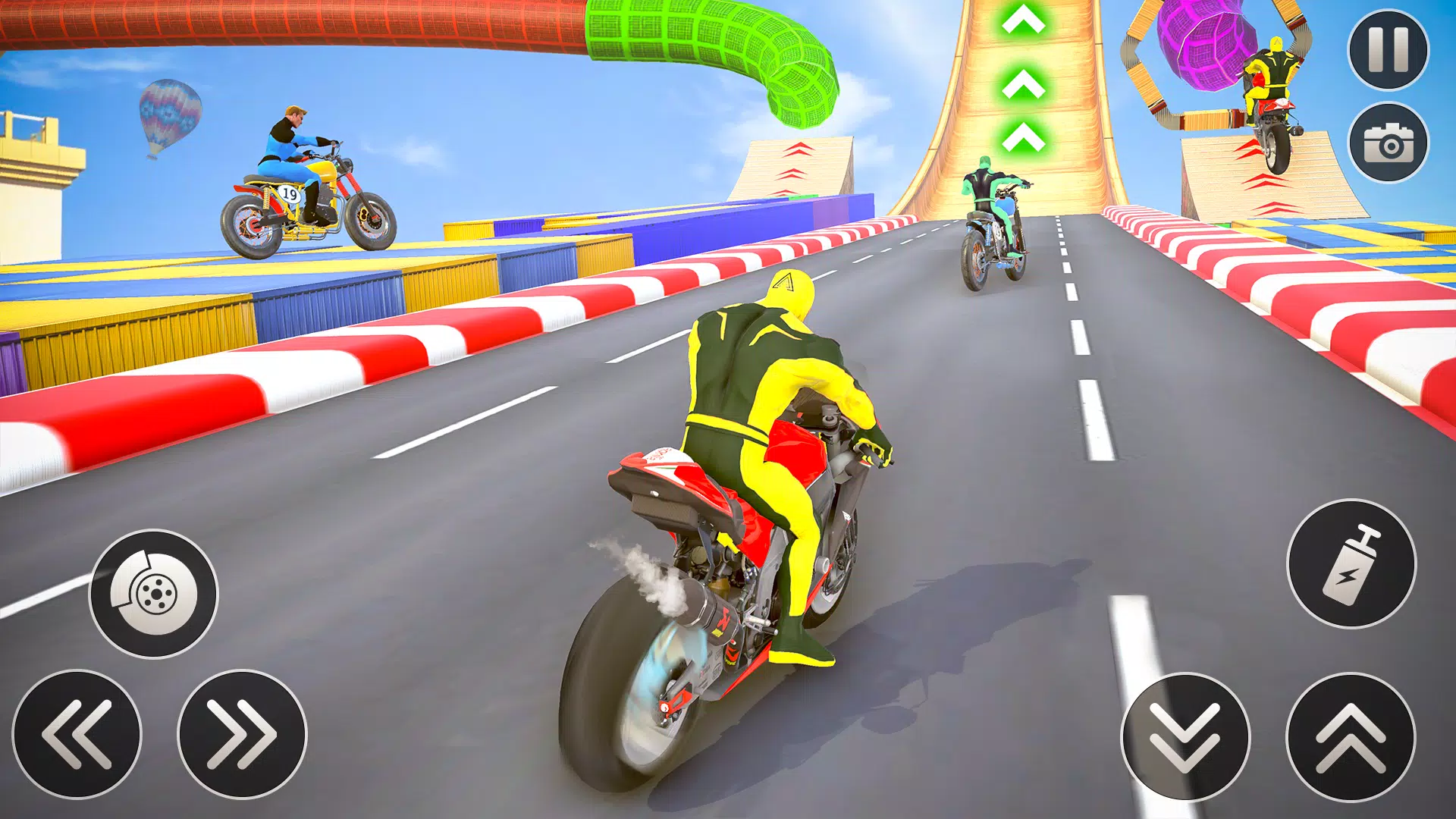 acrobacias moto rampa mega jogos corrida bicicleta - Download do APK para  Android