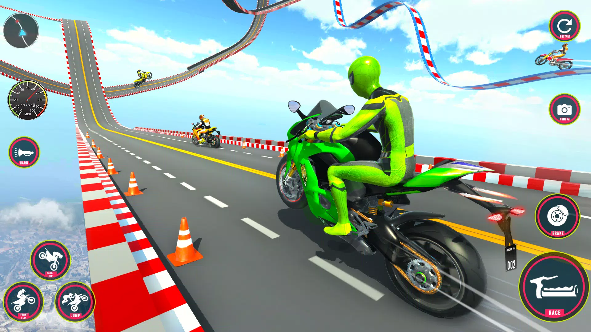 Jogos de acrobacias de bicicleta Motocicleta 3D versão móvel andróide iOS  apk baixar gratuitamente-TapTap