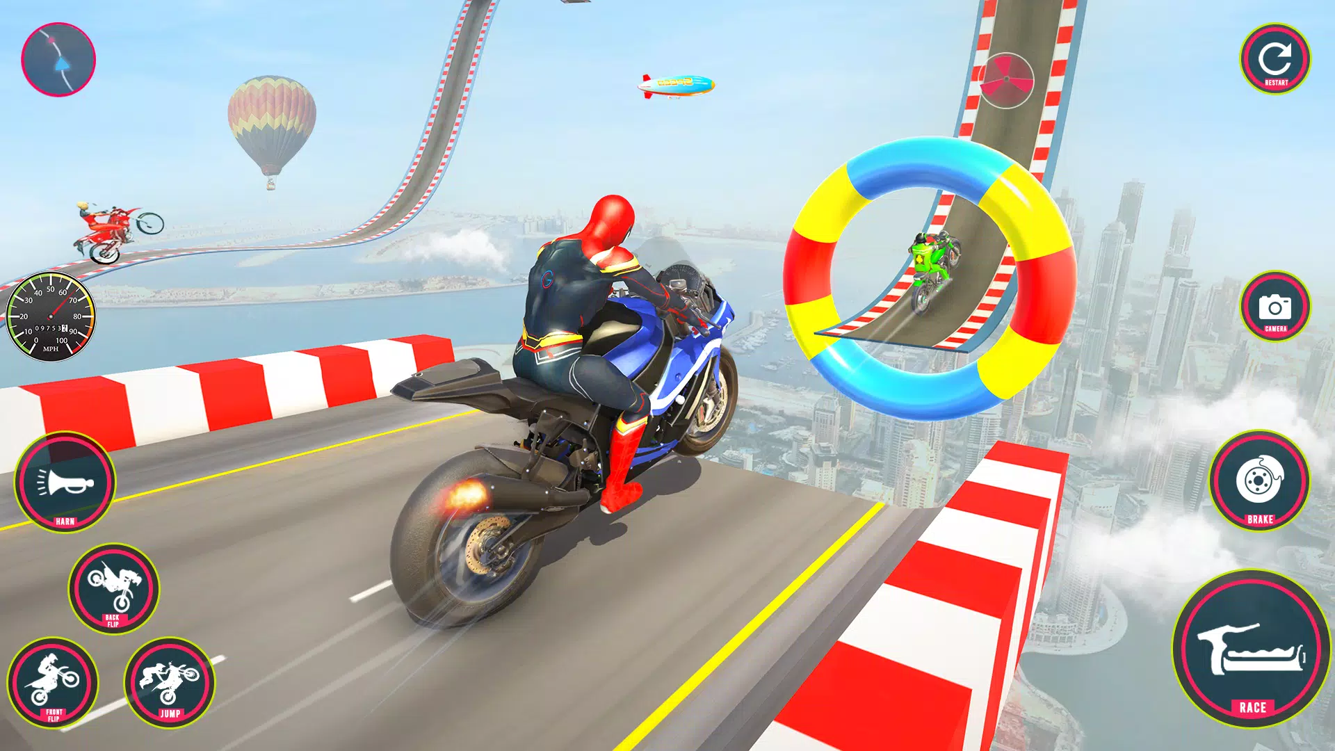 acrobacias moto rampa mega jogos corrida bicicleta - Download do APK para  Android