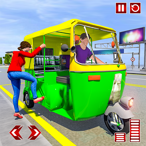 City Tuk Tuk Rickshaw Simulator