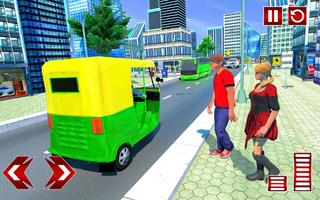 City Tuk Tuk Rickshaw Simulator screenshot 1
