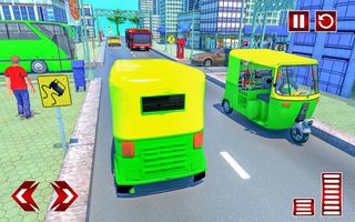 City Tuk Tuk Rickshaw Simulator screenshot 3