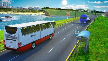Bus Simulator 2021 - Euro Coach Bus Driving Games capture d'écran 3