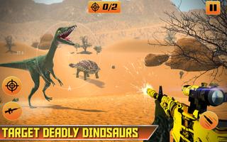 Wild Dinosaur Hunting Games: Real Animal Hunter الملصق
