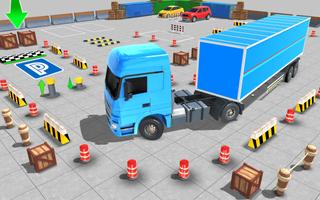 Real Euro Truck Parking Games capture d'écran 2