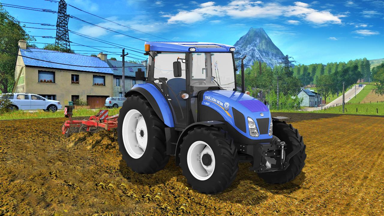 Real Farm Town Farming Simulator Tractor Game For Android - how strong can robux make us in farming simulator farm all