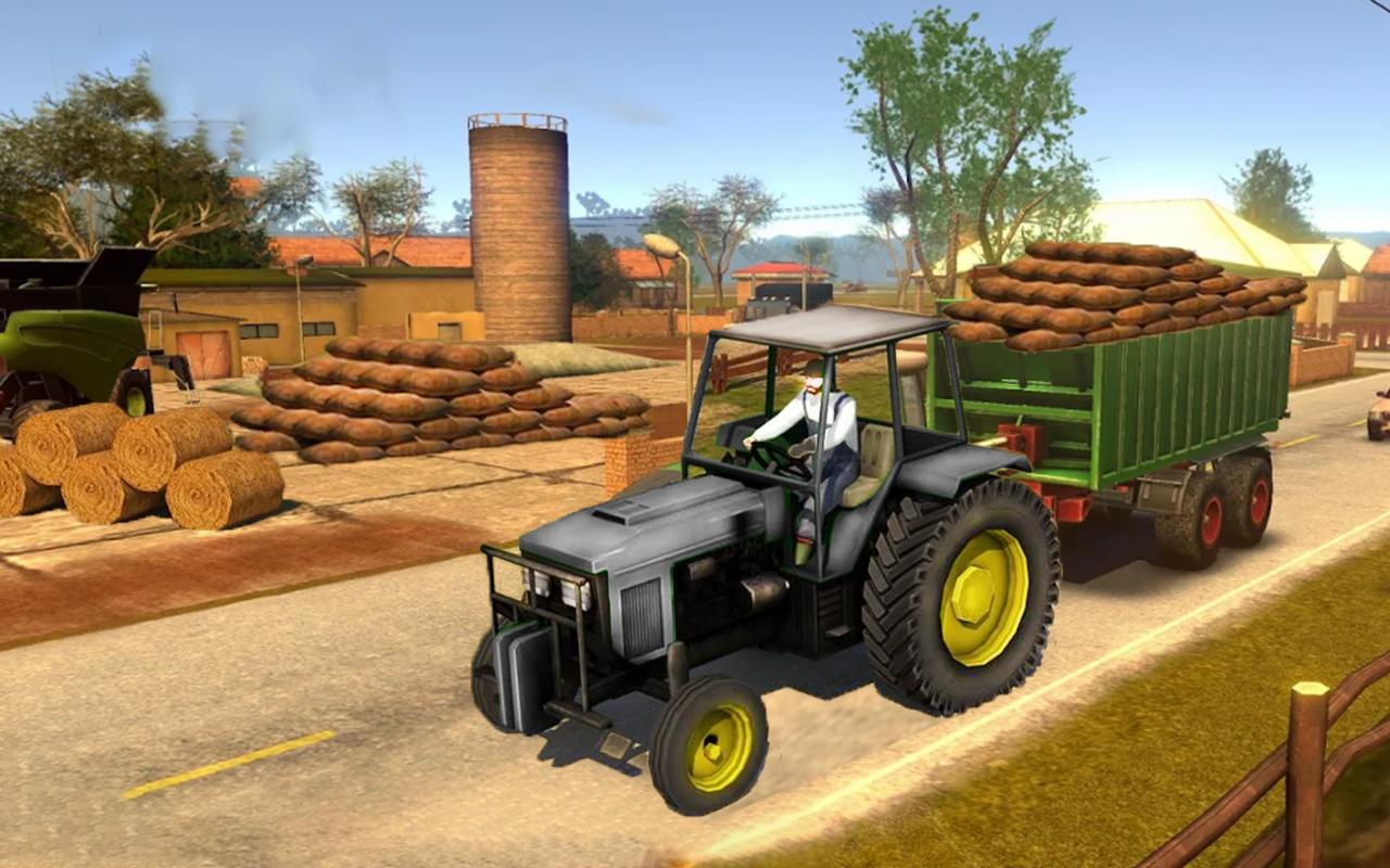 Real Farm Town Farming Tractor Simulator Game For Android Apk Download - how do you get a tractor in farm town roblox
