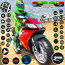 APK Mega Ramp Bike Stunt Driving