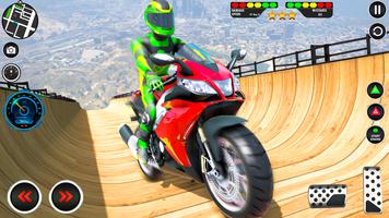 Mega Ramp Bike Stunt Driving screenshot 1