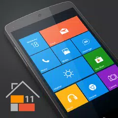 Скачать Win 11 Launcher APK