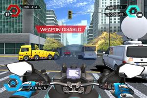 Racing Moto City Speed Car capture d'écran 3