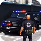 قيادة سيارة الشرطة: لعبة سيارة أيقونة