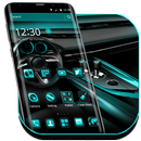 Real men black car theme APK