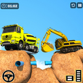 Grand Snow Excavator Simulator :Road Construction