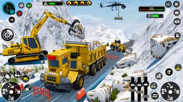 Grand Snow Excavator Simulator Plakat