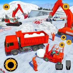 Real Snow Excavator Simulator 2019 APK download