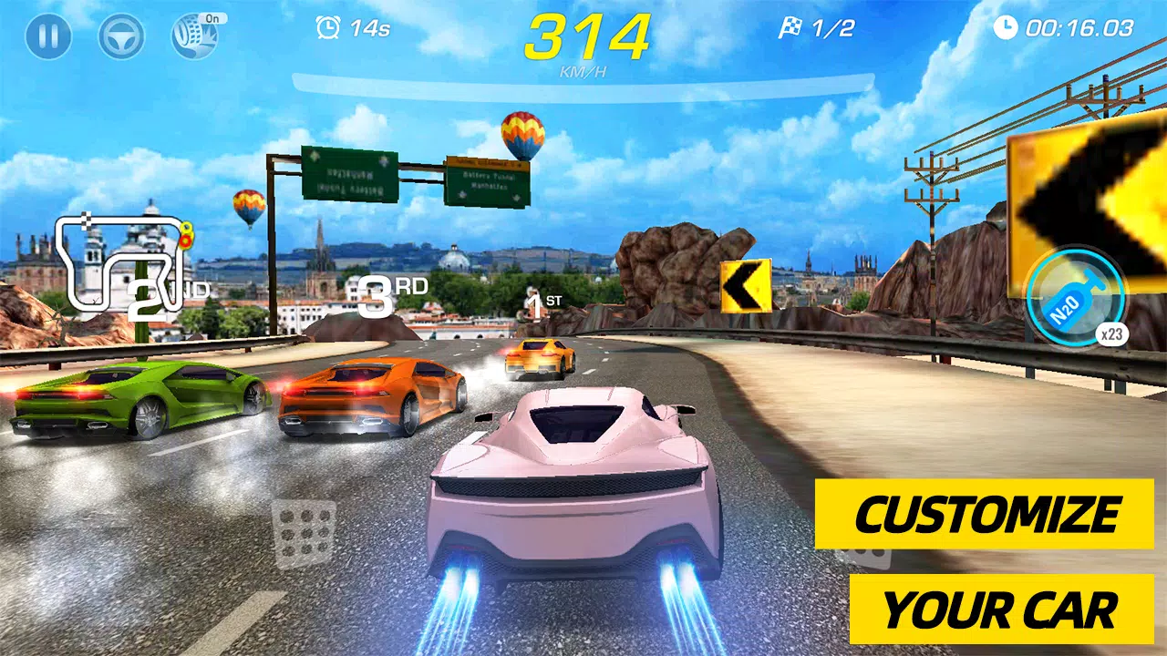 Jogo de Carro, Crazy Speed Car, Carros de Corrida