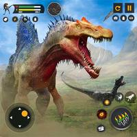 prawdziwy spinozaur Sim 3d plakat