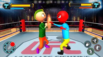 Real Stickman Ring Fighting تصوير الشاشة 2