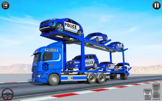 1 Schermata US Police Bike Car Transport Truck Simulator 2021