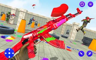 Cover Shooting Strike : New Paintball Games captura de pantalla 2