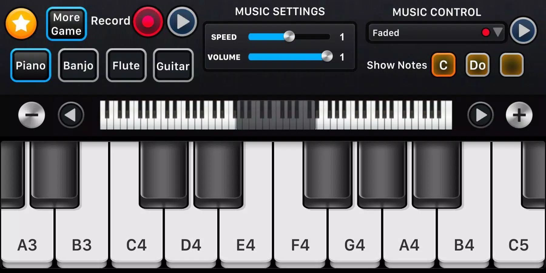 Real Piano - Keyboard Simulator Free Music APK for Android Download
