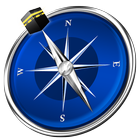 ikon Kompas Kiblat Sejati (temukan Kiblat untuk sholat)
