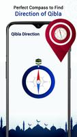 برنامه‌نما Real Qibla Compass(find Qibla for prayer) عکس از صفحه