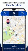 Real Qibla Compass trouver la Qibla pour la prière capture d'écran 3