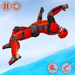 Descargar APK de Real Robot Water Slide 2019