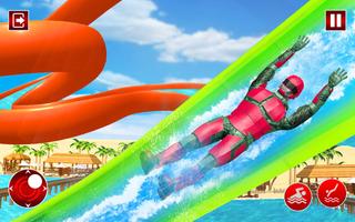 Real Robot Water Slide 2019 imagem de tela 2